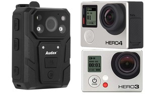 So sánh camera gắn ngực của CSGT Việt Nam với Gopro Hero 3, 4