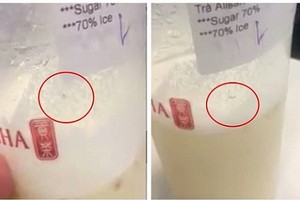 GongCha bị "tố" bán trà sữa có giòi 