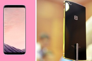 Bphone 2017 mạ vàng đọ cấu hình với Samsung Galaxy S8