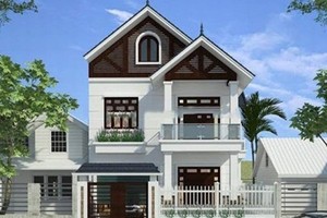 10 mẫu biệt thự mini mái thái say đắm lòng người