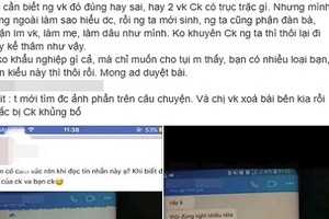 Hội chị em bị "dắt mũi" khi lên tiếng bênh vực cô vợ trẻ