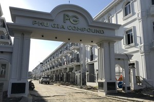 Cận cảnh dự án Phú Gia Compound liên quan đến Vũ Nhôm bị “tuýt còi“