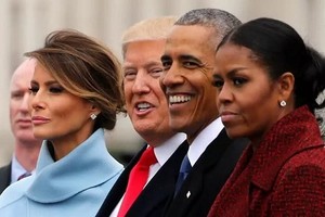 Bà Obama tiết lộ bí mật động trời về lễ nhậm chức của ông Trump