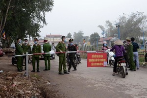 Yêu cầu cách ly tập trung 14 ngày với người dân đi từ Sơn Lôi