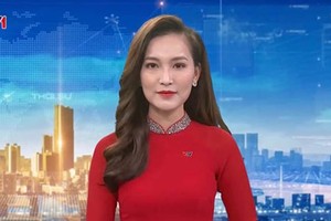 Cận cảnh nhan sắc đời thường của nữ MC thời sự "mới toanh" của đài VTV