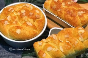 Cách làm bánh mì hoa cúc bằng nồi chiên không dầu thơm lừng, mềm xốp