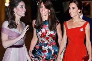 Kate Middleton mặc váy cộc tay đẹp nhờ có bí quyết này