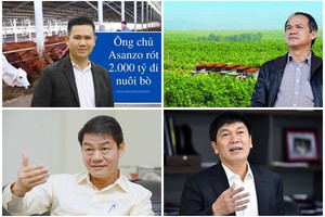 Ngoài CEO Asanzo, còn đại gia BĐS, vua “Thép”... rẽ tay ngang làm nông?