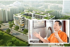 Khu đô thị nơi ông Trương Gia Bình xây trường nuôi dạy 1.000 trẻ mồ côi