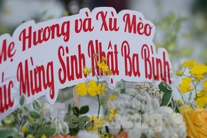 Xót xa vòng hoa mừng sinh nhật bên linh cữu Phó Chủ tịch Thường trực Lê Hoà Bình