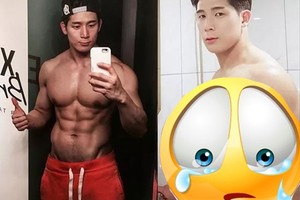 Ngừng tập gym để ăn cho thỏa thích, anh chàng gây choáng với thân hình hiện tại 