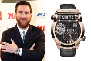 Choáng ngợp bộ sưu tập đồng hồ đắt đỏ của Lionel Messi