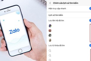 3 thao tác đơn giản làm 'bốc hơi' lịch sử tìm kiếm trên Zalo