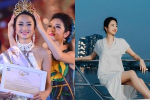 Hoa hậu Trần Thu Ngân sau 7 năm đăng quang giờ làm gì, ở đâu? 