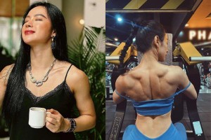 Angela Phương Trinh hối hận vì nhiều năm gánh tạ, cơ bắp cuồn cuộn 