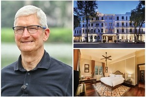 Bên trong khách sạn 5 sao CEO Tim Cook nghỉ tại Hà Nội 