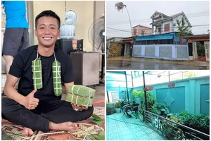 Cận cảnh ngôi nhà khang trang của Quang Linh Vlogs tại Nghệ An 