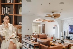 Căn hộ 300m2 như resort của ca nương Kiều Anh 