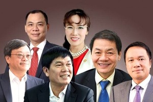 6 tỷ phú USD Việt Nam đang sở hữu bao nhiêu tiền?