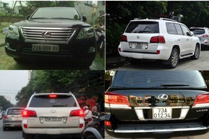 Dàn Lexus LX570 biển siêu đẹp của đại gia Việt