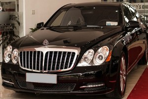 Siêu xe hàng hiếm Maybach 62S của bố chồng Hà Tăng