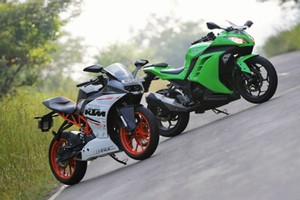 Sự khác biệt giữa KTM RC390 và Kawasaki Ninja 300