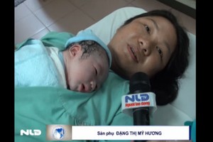 Những em bé chào đời trong khoảnh khắc năm mới 2015