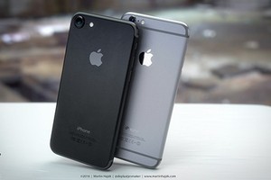 Hình ảnh khó cưỡng của iPhone 7 màu đen huyền bí