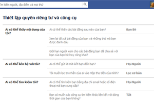 5 phút để giấu kín toàn bộ quá khứ trên Facebook