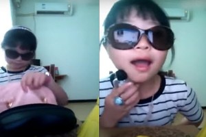 Bé gái lên mạng khoe của, chê bai người nghèo