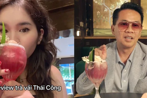 Cô gái review trà vải Thái Công, chính chủ phải làm video đáp trả