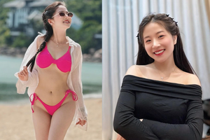 “Hot girl trường chuyên” chăm chỉ diện bikini khoe dáng