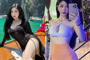 Hot girl Hà Thành sở hữu gương mặt học sinh, thân hình phụ huynh