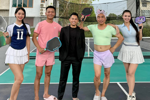 Quang Linh Vlogs nhập hội pickleball, giao diện khiến người nhìn “rén ngang“