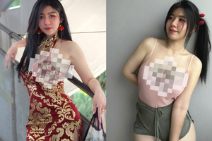 Hot girl trồng nấm ngày càng gợi cảm quá đà, ưa diện hở bạo