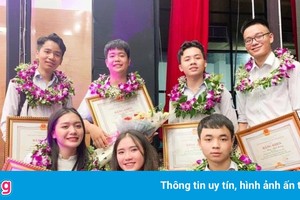 Rất đặc biệt: Nhóm bạn thân ở Nghệ An đều là HSG quốc gia