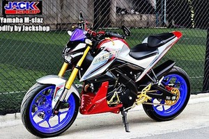 Hàng hot Yamaha M-Slaz vừa ra mắt đã có "đồ chơi"