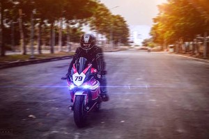 Honda CBR1000RR độ xế đua “siêu độc” tại Sài Gòn