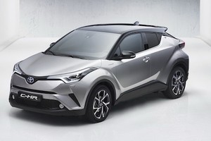 Lộ diện crossover cỡ nhỏ Toyota CH-R “đấu” với Mazda CX-3