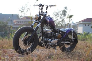 Honda Rebel Bobber hardtail độc đáo của dân chơi Hà Nội