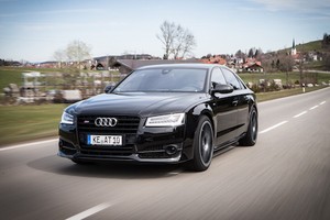 Audi S8 Plus biến hình “tên lửa hành trình” với bản độ ABT