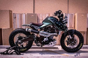 Yamaha M-Slaz hóa thân “quái thú” scrambler siêu độc