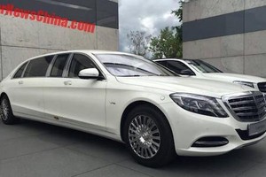 Siêu xe sang Mercedes-Maybach S600 Pullman lộ diện