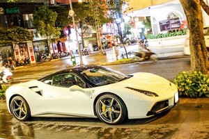 Cường Đô La chi 15 tỷ tậu thêm siêu xe Ferrari 488 GTB 