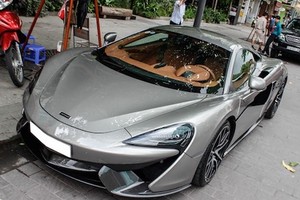 McLaren 570S của thiếu gia "Cường Đô La" trên phố Sài Gòn