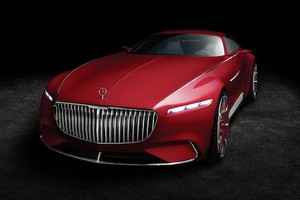 “Nghẹt thở” trước siêu coupe quý tộc Vision Mercedes-Maybach 6