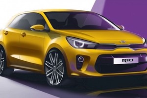 Kia tung hình "nhá hàng" xe cỡ nhỏ Rio thế hệ mới