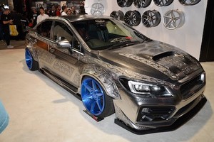 Ngắm Subaru WRX STI "xăm trổ" độc nhất Thế giới