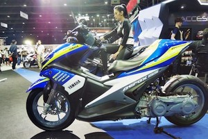 Yamaha NVX 155 với bản độ chính hãng "siêu chất"