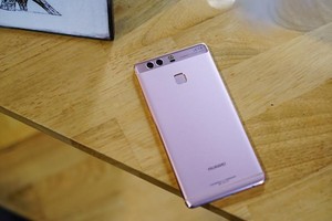 Ngắm Huawei P9 màu vàng hồng mới ra mắt